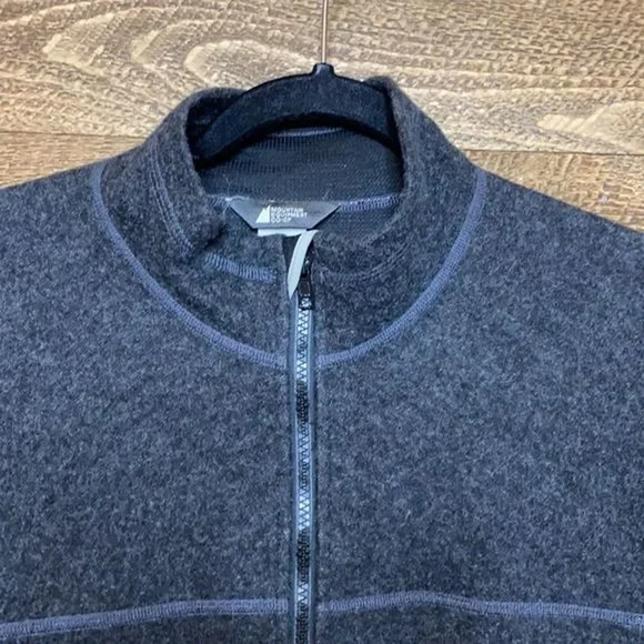 Men’s Mountain Equipment Co-op Wool blend jacket gray/black size XL - Picture 4 of 6